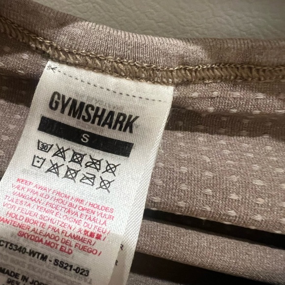 GYMSHARK Vital Seamless 2.0 Crop Top Long Sleeve Size S - Picture 7 of 7